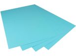 Happy Color 4 Pezzi Di Cartoncino A4 Carta Toner Carta Da Disegno 170G, Blu Chiaro