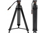 Treppiede Professionale Per Riprese Video + Testa Ad Olio / K&F KF09.121