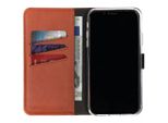 Cover Per Iphone Xr - Vera Pelle - Selencia Flip Flap - Marrone Chiaro