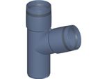 Poloplast Polo Kal Xs Abzweig Dn 50/50, 67,5 Grad