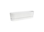 Elho Greenville Trogolo Lungo 70 Cm, Bianco