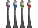 Sencor Sox 002 Testina Dello Spazzolino Sonic Protection Sox, 4 Pezzi In Una Confezione Compatta, Nero