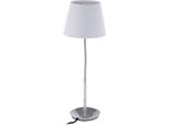 Relaxdays Lampada Da Tavolo Flessibile Con Paralume In Tessuto