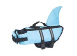 Aiuto Al Nuoto Per Cani Nobby "Sharki"" Azzurro Taglia: M, 35 Cm"
