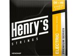 Corde Per Chitarra Elettrica Henry's Nickel Wound Premium 09-46