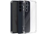 Avizar, Custodia Bumper Per Samsung Galaxy M35 Con Angoli Antiurto, Trasparente