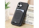 Inf Custodia Per Samsung S24FE In Tpu+Pu Con Portacarte Magnetico - 2 Pezzi