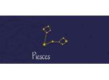 Inf Tappetino Per Mouse Zodiaco Pesci: Gomma Naturale, 80X30Cm, Antiscivolo