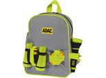 Kinderrucksack HAPPY PEOPLE ADAC Entdecker-Rucksack, Kinder, grün (grün, gelb), Rucksäcke