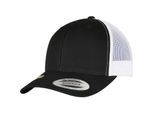 Flexfit 6606RT | Yp Classics Recycled Retro Trucker Cap 2-Tone - Colore: Nero/Bianco - Taglia: Unica