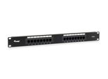 Equip 19" Patchpanel 16X RJ45 Cat5E Utp 1HE Schwarz"