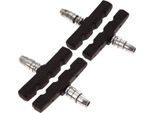 Set Di Freni Per Bicicletta Da 4 Pezzi Per Shimano | 2 Paia Di Ganasce Nere Per La Bicicletta | V-Brake 70Mm V-Brake Simmetrico | Pattini Per Freni | Pattini Per Freni | Set Di Ganasce Per Freni | Pattini Per Freni V-Brake | Ganasce Per Freni Mtb