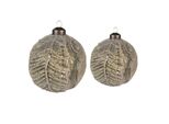 Set Di 2 Gocce Di Natale Clayre & Eef Ø 10 / Ø 8 Cm In Vetro Verde