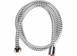 Tubo Doccia Viking (630228) Tubo Doccia, Pvc Nero/Argento, 150 Cm, Pvc