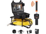Vevor 91,5 M 9" Telecamera Per Tubi Telecamera Per Fognature Telecamera Di Ispezione Tubo 512 Hz Dispositivo Di Localizzazione"
