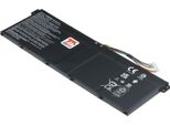 Batteria T6 Power Per Acer Conceptd 3 CN315-72, Li-Poly, 15,4 V, 3634 Mah (55,9 Wh), Nero