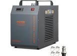 Refrigeratore D'acqua Industriale Vevor, CW-5202, Sistema Di Raffreddamento Ad Acqua Con Compressore Incorporato, Capacità Del Serbatoio Dell'acqua 7 L, Portata Massima 18 L/Min, Per Il Raffreddamento Di Macchine Per L'incisione Laser CO2