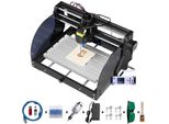 Tornio Per Legno 3018 Pro - 10000 Giri/Min - Controllo Grbl A 3 Assi - Dc 24 V 5 A - Tornio Per Legno In Profilo Di Alluminio E Bachelite Cnc