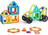 Blocchi Magnetici Per Bambini - Giocattolo Da 62 Pezzi - Set Di Costruzioni Magnetiche Creative - Giocattolo Educativo Per Bambini - Giocattolo Educativo