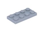 Piastre Lego® 2X2 3020 - 50 Pezzi Grigio Chiaro