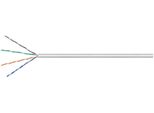 Goobay Cavo Di Rete Cat 5E U/Utp Grigio 100 M