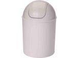 Alpfa 801-037 Cestino A Ribalta, 7 Litri, Bianco