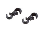 Elvedes 4,3-5 Mm Clip Per Cavo Rotante 4 Unità Argento Argento Taglia Unica