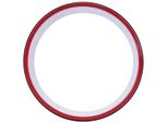 Pure2Improve Ruota Da Yoga 30 Cm Nera E Rossa