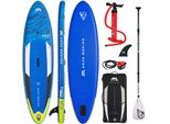 Aqua Marina Beast Sup Board Stand Up Paddle Aufblasbar Surfboard Solid Fiberglass Paddel