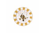 Christmas Love Beige, Piatto Piano 22 Cm, Hutschenreuther 2025