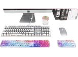 Inf Set Tappetino Mouse E Tastiera Ergonomico In Silicone E Pu - 2 Pezzi Multicolor3