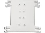 Rc Car Telaio Skid Plate In Lega Di Alluminio Leggero Cambio Multi Foro Per RR10 1/10 Argento