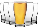 Lav Belek Classic Bicchieri Da Birra Da Pinta - 580 Ml - Trasparente - 6 Pezzi