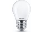 Philips Lampadina Led E27 60W Equivalente Candela Smerigliata Bianco Caldo 2700K