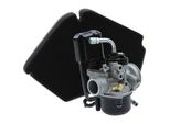Carburatore Da 17,5 Mm Ysn Sport Rms E-Choke + Filtro Aria Rms Fast Rider Piaggio Zip