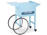 Carrello Royal Catering Per Macchina Per Popcorn - 51 X 37 Cm - Blu -