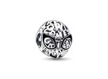 Pandora Marvel 792351C01 Charm Donna Spider-Man Maschera Argento Sterling