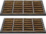 Set Di 2 Zerbini Hamat / Tappetino In Gomma Mudbuster 40X60Cm