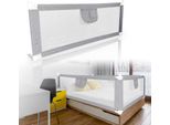 Yakimz 200Cm Sponda Letto Bambini Sponda Letto Bambini Regolabile In Altezza Per Letto Famiglia E Lettino Protezione Anticaduta Per Letto