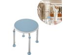 Yuenfong Sgabello Da Doccia Sedia Da Doccia 36-51Cm Altezza Regolabile E Ruotabile A 360° Sedile Da Bagno Ausilio Per La Doccia Sedile Da Bagno Antiscivolo In Alluminio E Plastica Per Anziani, Donne Incinte