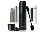 Borraccia Thermos A Doppia Parete Nera 1000 Ml