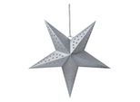Clayre & Eef Stella Appesa 60X22X60 Cm Carta Color Argento