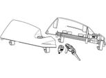 Kit Meccanismo Serratura Per Valigie Laterali Moto Shad SH23