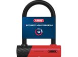 Abus U-Lock Ultimate 420K Con Porta Lucchetto Ush - Lucchetto Per Bicicletta Maneggevole E Robusto Con Pratico Supporto Per Il Trasporto - Accessori Per Biciclette - Variante 150HB140 - Grillo Alto 140 Mm