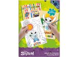 Disney Lilo & Stitch Libro Da Colorare + Adesivi Multicolore Taglia Unica