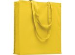 Midocean - Borsa Della Spesa "Bente"", Cotone Organico MO230 (Taglia Unica) (Giallo)"