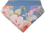 Tovaglia Clayre & Eef 100X100 Cm Fiori Di Cotone Blu