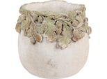 Vaso Da Fiori Clayre & Eef Ø 15X13 Cm Pietra Beige