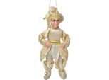 Clayre & Eef Ciondolo Decorativo Elf 10X8X28 Cm Tessile Beige