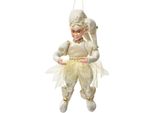 Clayre & Eef Ciondolo Decorativo Elf 10X8X28 Cm Tessile Beige